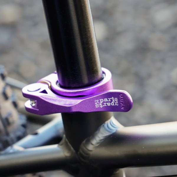 KUbikes 24S Disc Czarno Fioletowy