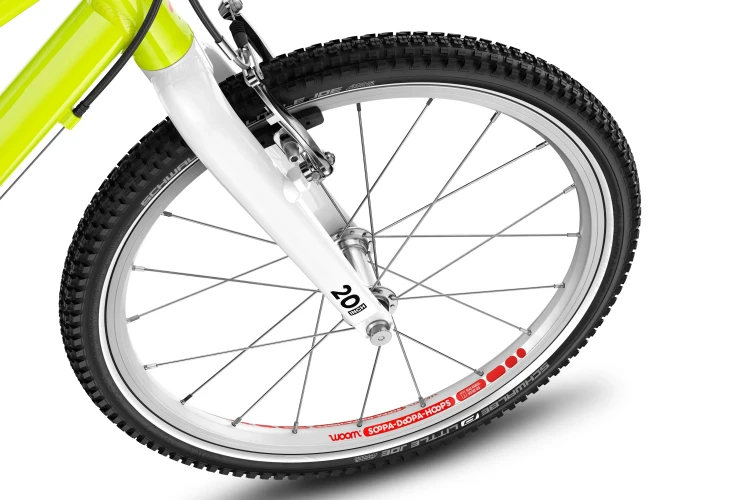 Rower-woom-GO-Neon-Lime---koło-4.webp