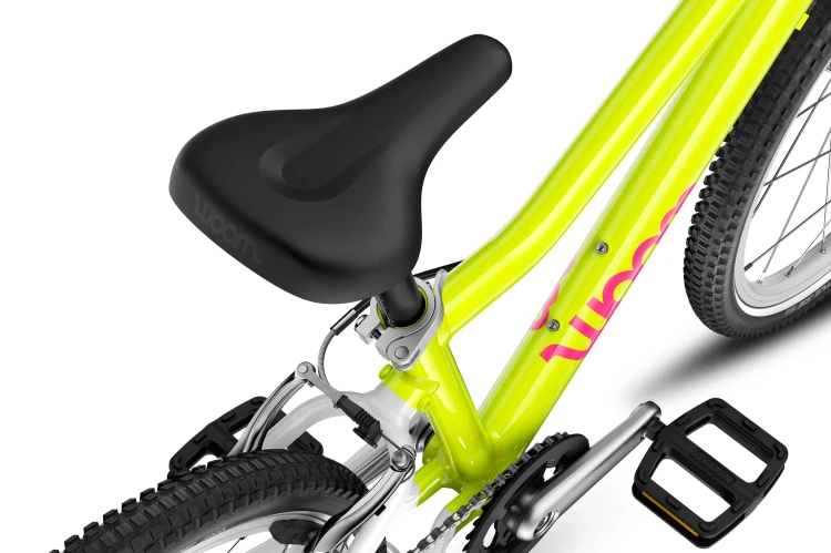Rower-woom-GO-Neon-Lime---siodełko-4.webp